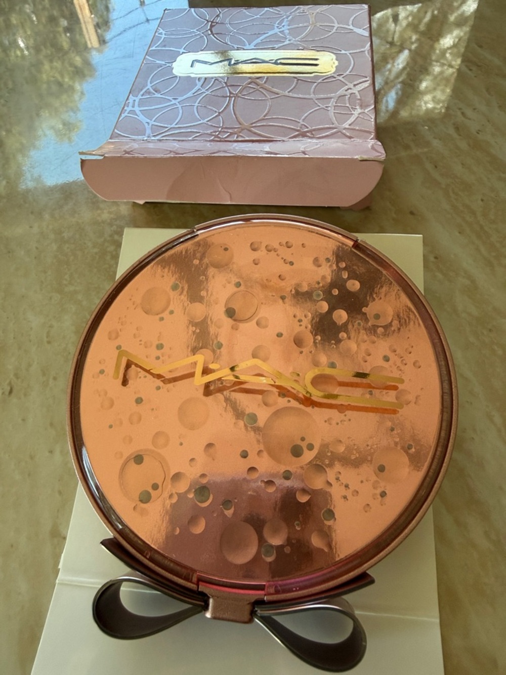 MAC Cosmetics Shimmering Rose Gold Eyeshadow Palette
